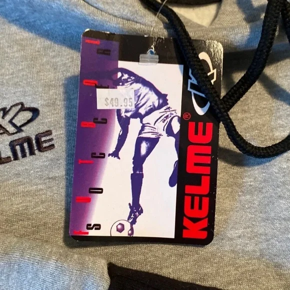 - Men’s Kelme brand sweatshirt/hoodie Size Large NWT - Picture 9 of 10